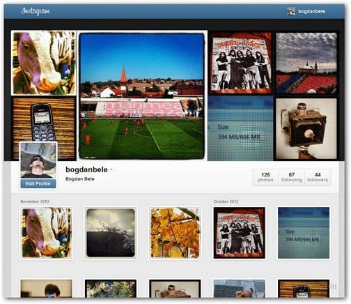Instagram Now предлагает пользовательские профили, доступные для просмотра онлайн