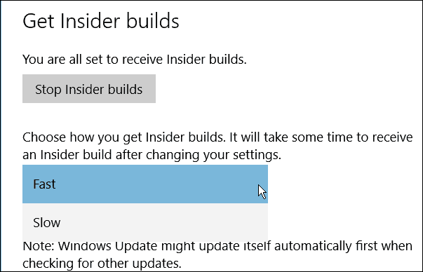 Windows 10 Инсайдерские сборки