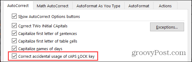 Автозамена Caps Lock в Windows