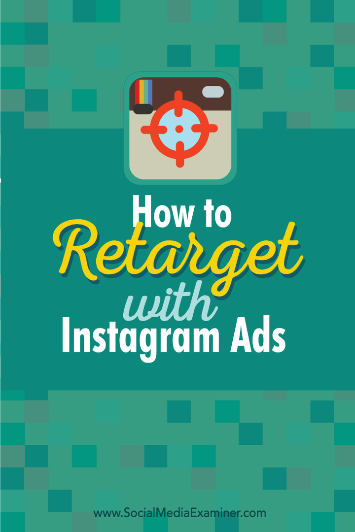 Как выполнить ретаргетинг с помощью рекламы в Instagram: специалист по социальным сетям