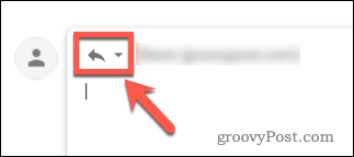 Кнопка ответа типа Gmail