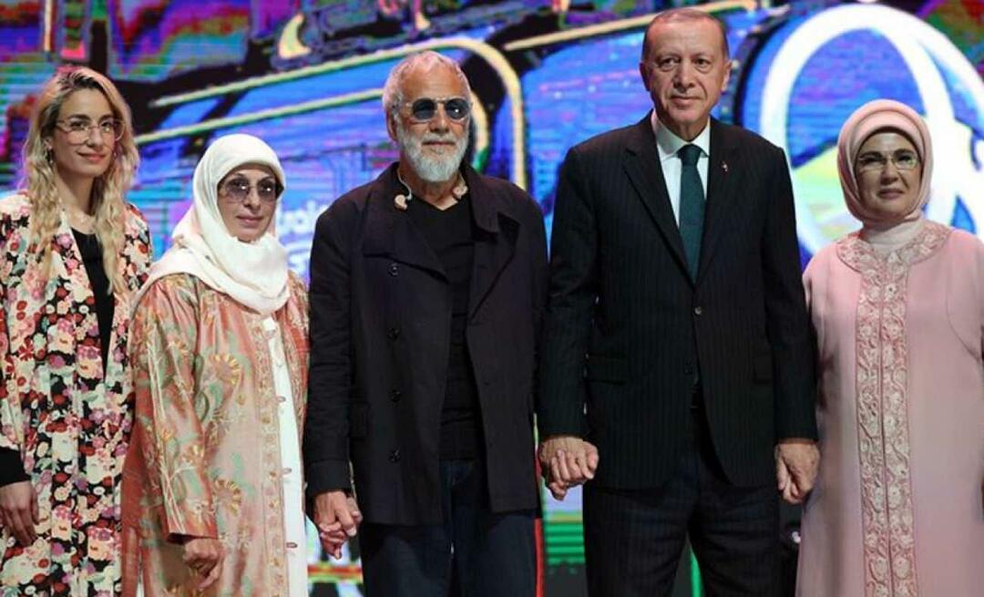 Юсуф Ислам подарил свою гитару президенту Эрдогану!