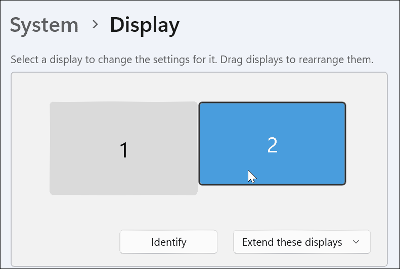 переместить панель задач на второй монитор в windows 11