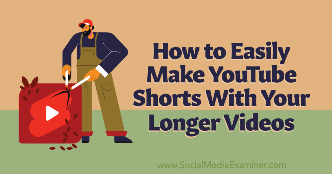 Как создать YouTube Shorts-Social Media Examiner