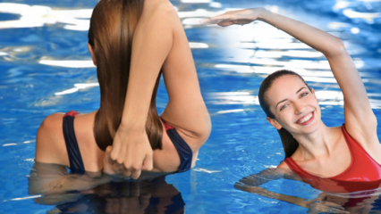 Подгонка живота в 3 движения! Самые эффективные региональные движения для похудения, которые вы можете делать в воде