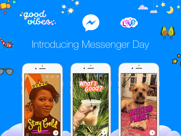 Facebook запустил Messenger Day - новый способ для пользователей обмениваться фотографиями и видео в автономном приложении Messenger.