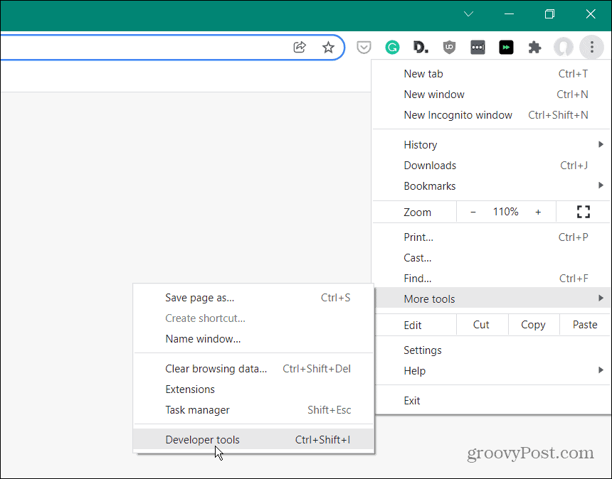 Инструменты разработчика Chrome