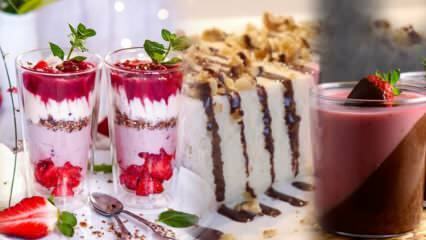 Молочно-сладкий десерт набирает вес? Сколько калорий в легких десертах? Подходящий молочный десертный рецепт