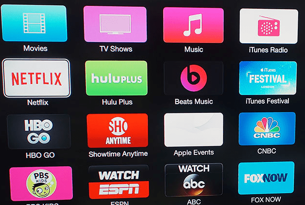 Apple TV получает редизайн, бьет музыку и многое другое