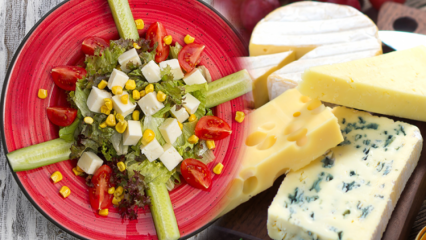 Сырная диета, которая составляет 10 кг за 15 дней! Как едят сыры? Шоковая диета с творогом и салатом