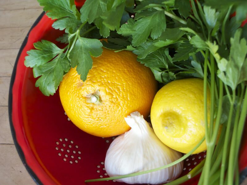 Как вылечить петрушку с лимоном и чесноком?
