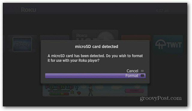 Обнаружена карта microSD