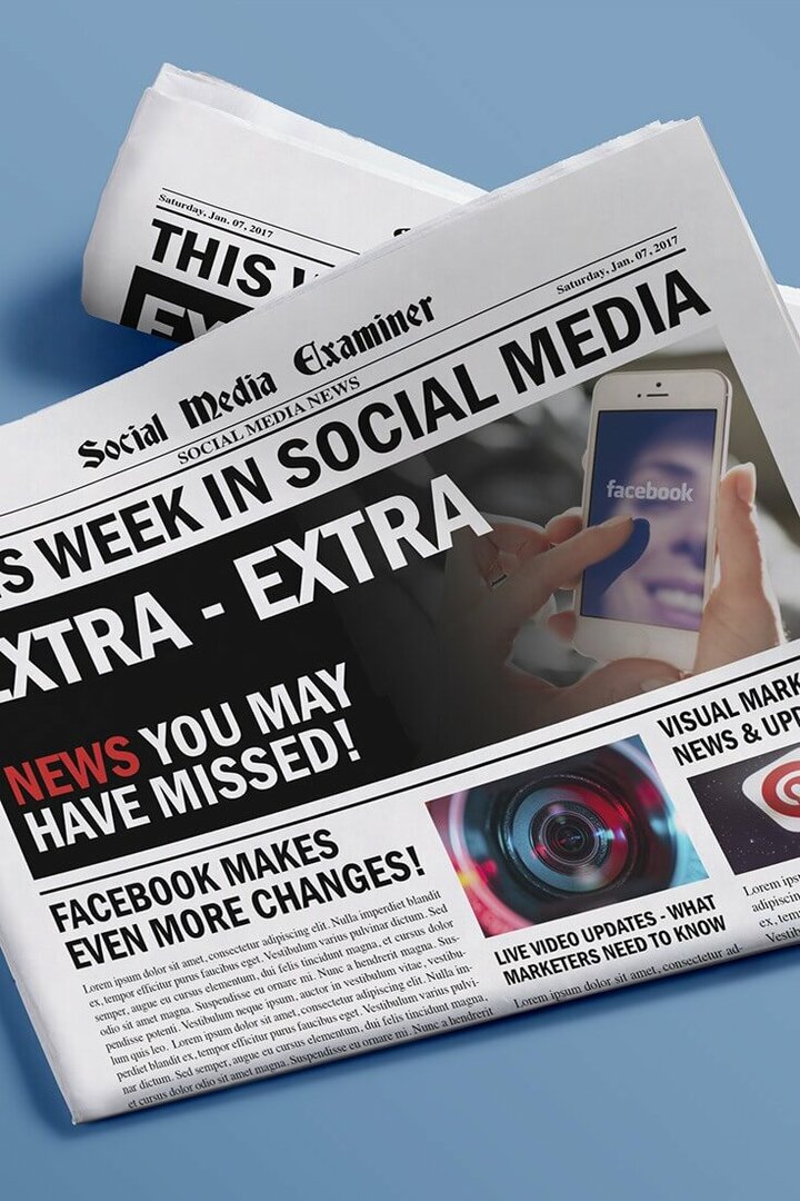 Facebook автоматизирует субтитры к видео: на этой неделе в социальных сетях: Social Media Examiner