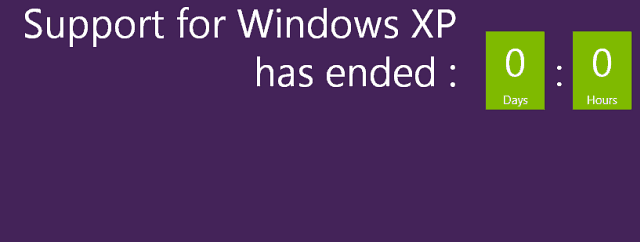 Поддержка Microsoft Ends XP