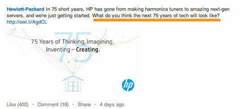 hewlett-packard на linkedin