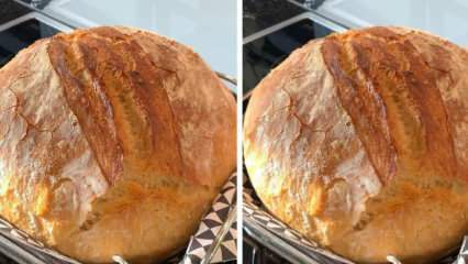 Как приготовить хрустящий деревенский хлеб? Самый полезный рецепт деревенского хлеба