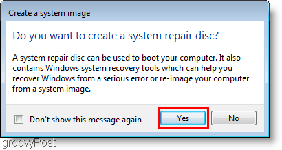 Windows 7: создайте образ системы