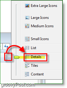 Скриншот Windows 7 - просмотр деталей поиска файлов