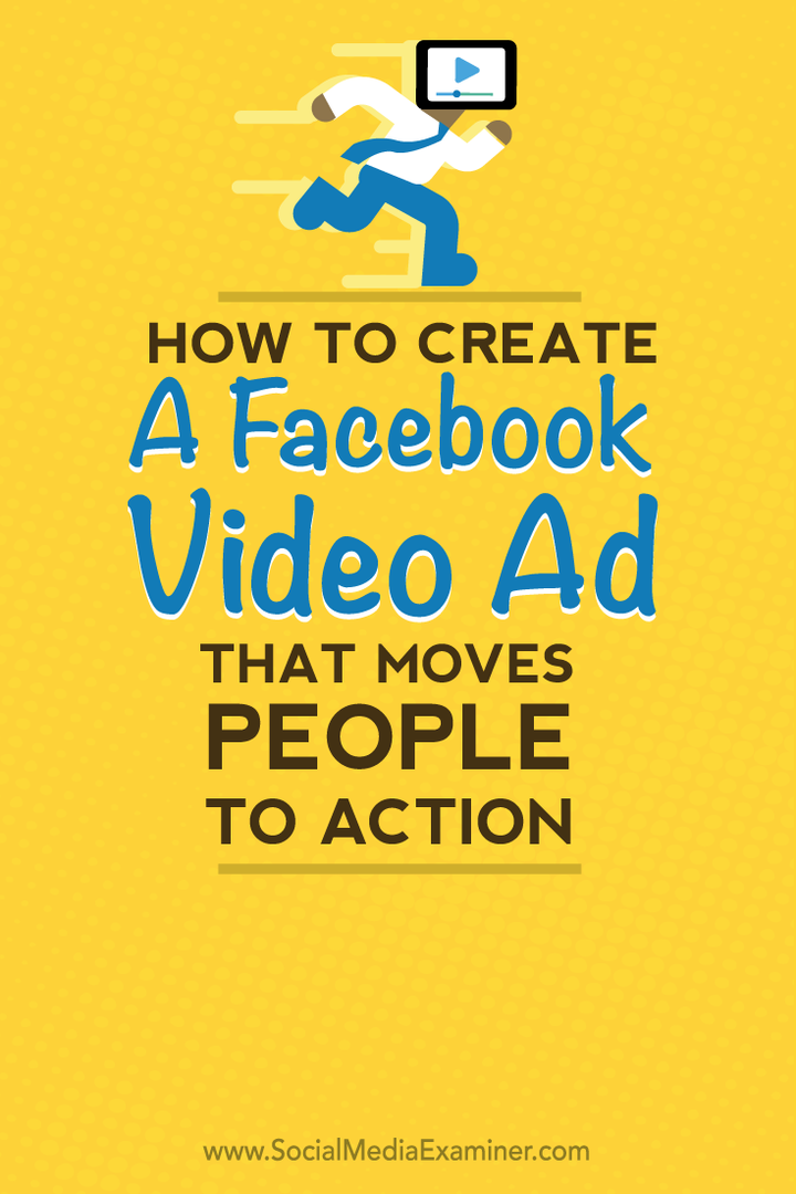 Как создать видеорекламу в Facebook, которая побуждает людей к действию: специалист по социальным медиа