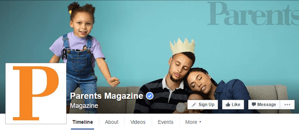facebook обложка фото журнал родителей
