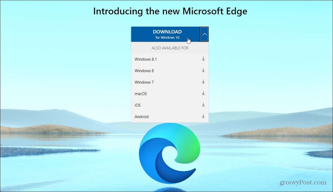 Как установить новый браузер Microsoft Edge