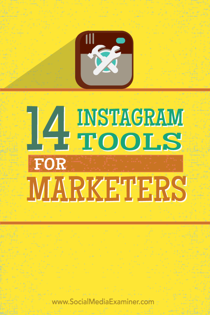 инструменты instagram для маркетологов