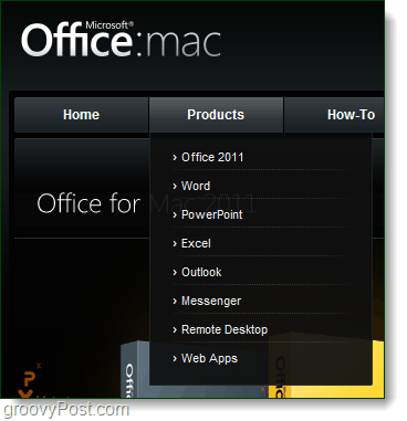 офис для Mac веб-сайт