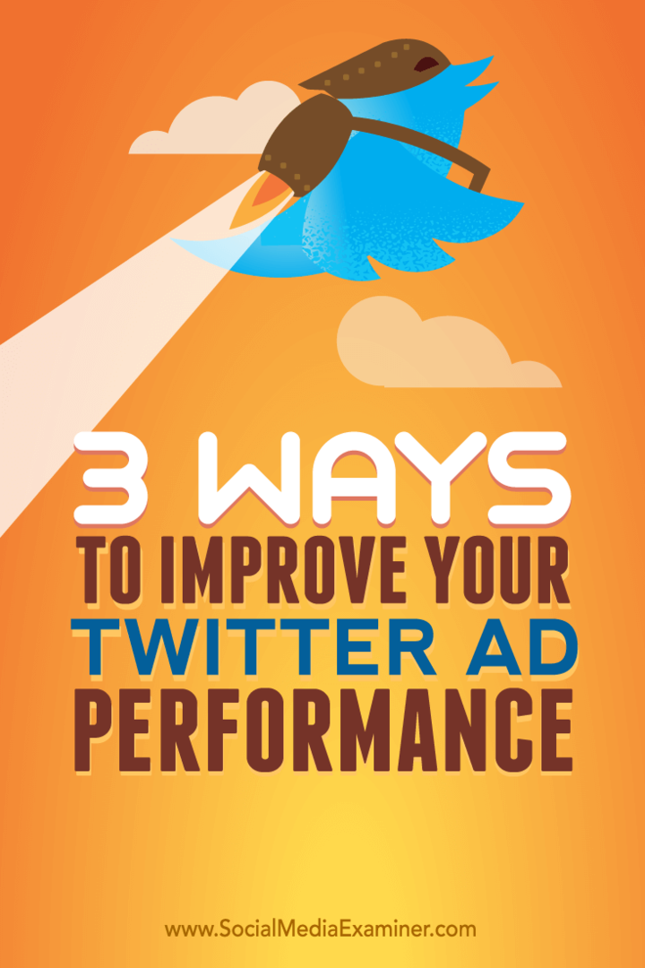 Советы по трем способам повышения эффективности рекламы в Twitter.