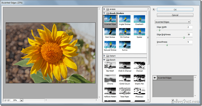 GroovyPost учит Photoshop: основы фильтров, включая Liquify