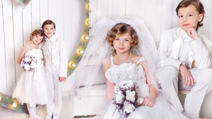 Что надеть на свадьбу? Детские модели свадебных платьев и предложения
