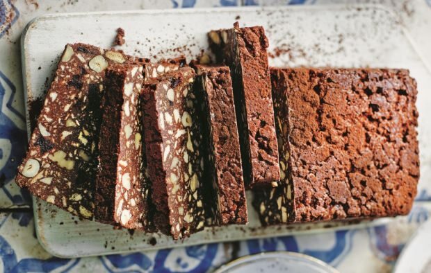 Рецепт какао торт с орехами