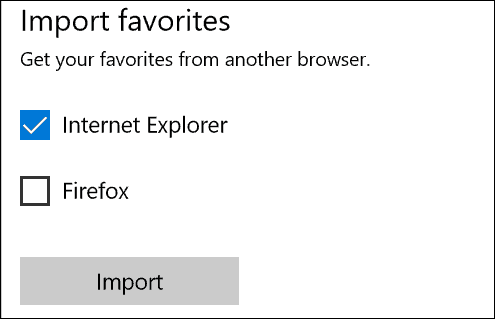 Импорт из Firefox