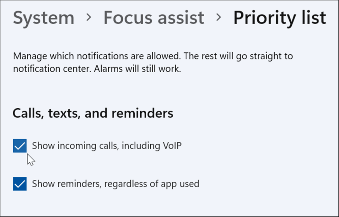 Как использовать Focus Assist в Windows 11