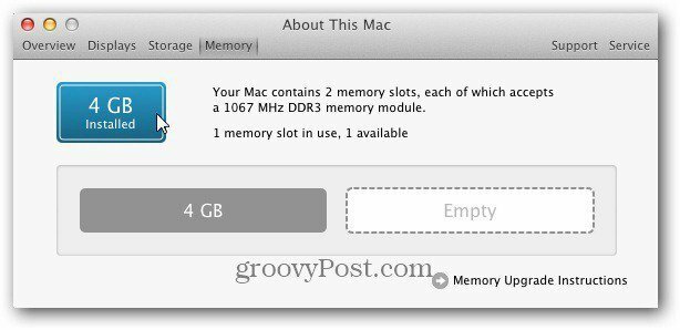 о Mac 4GB