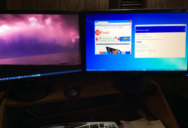 Отображать разные обои на разных мониторах в Windows 8