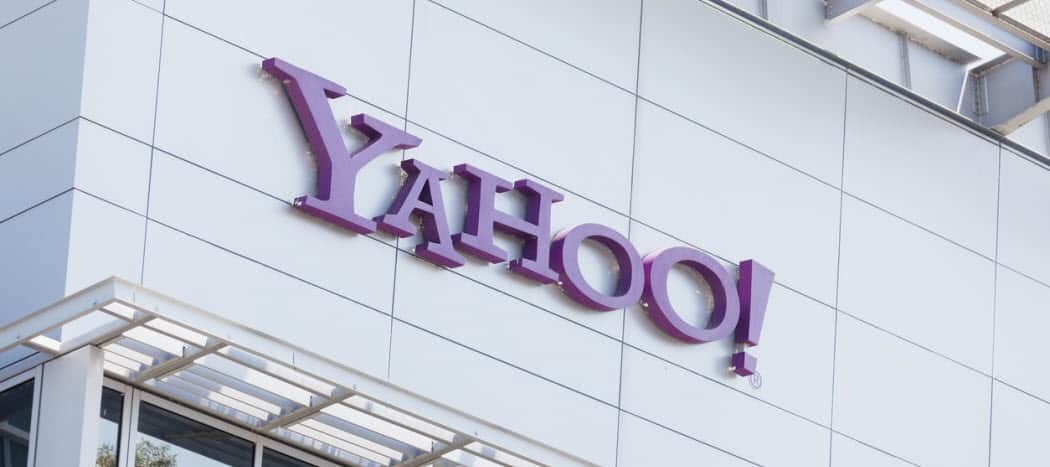 Как остановить Yahoo от сканирования вашей электронной почты, чтобы продать ваши данные