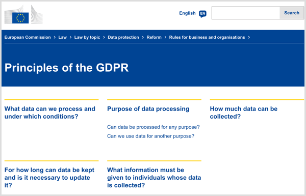 Как GDPR влияет на маркетологов: что нужно знать: специалист по социальным сетям