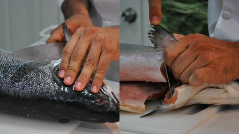 Как чистить морского окуня? Какой нож используется при вскрытии рыбы?