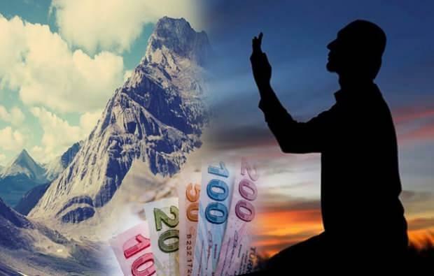 Молитва, чтобы заплатить долг до горы