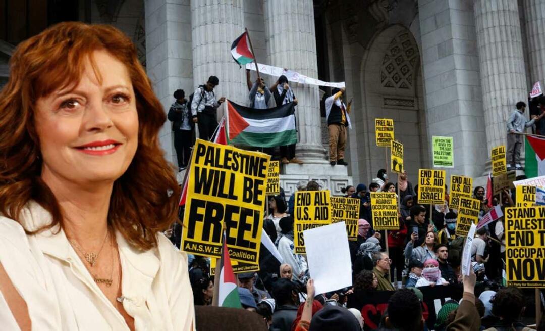 Нью-Йорк встал на защиту Палестины! Сьюзан Сарандон бросила вызов Израилю: пришло время быть свободными