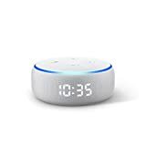 Абсолютно новый Echo Dot (3rd Gen) - умный динамик с часами и Alexa - Sandstone