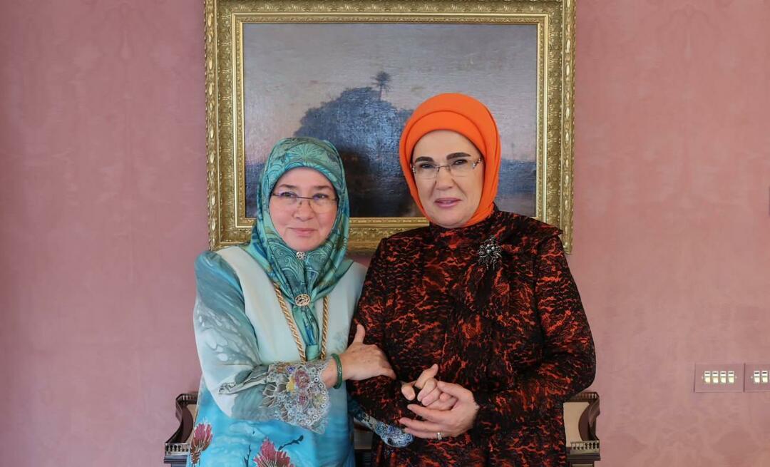 Первая леди Эрдоган встретилась с королевой Малайзии!