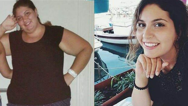 19-летняя девушка потеряла 57 фунтов жизни изменилась