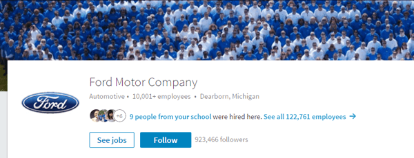 Страница Ford Motor Company в LinkedIn содержит соответствующие изображения и актуальную информацию.
