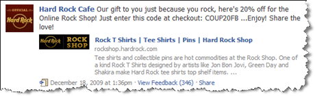 Hard Rock Cafe на Facebook
