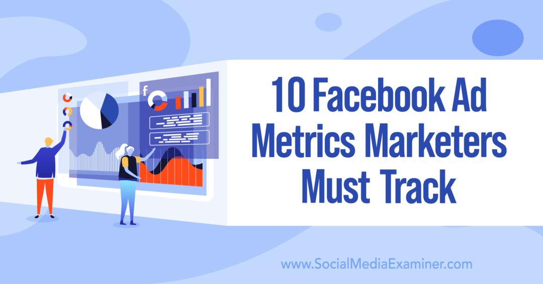 10 рекламных метрик Facebook, которые должны отслеживать маркетологи Чарли Лоуренс в Social Media Examiner.