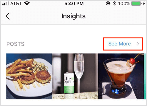 Сообщения Instagram Insights Подробнее