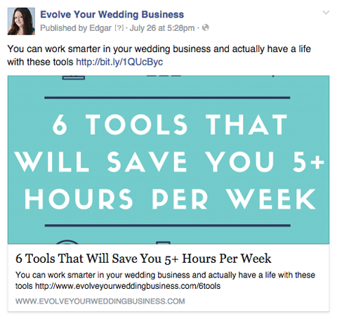 развивай свой свадебный бизнес пост в фейсбуке