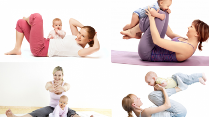 Какие упражнения нужно делать после родов? Подтягивающие движения живота