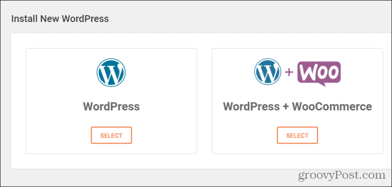 установка Wordpress в один клик